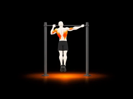Archer Pull-up illustration
