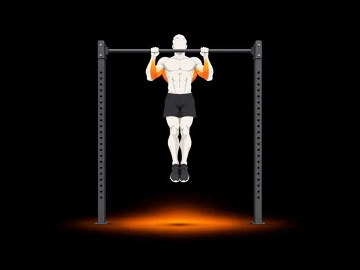 Negative Pull-up illustration